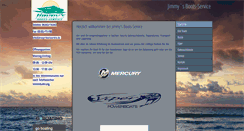 Desktop Screenshot of jimmys-bootsservice.de